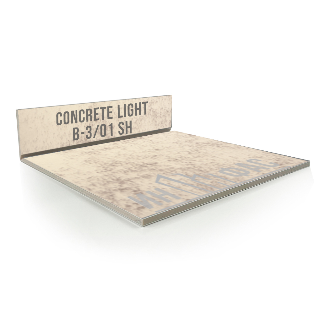 Композитные панели Alcotek concrete light b-3/01 sh