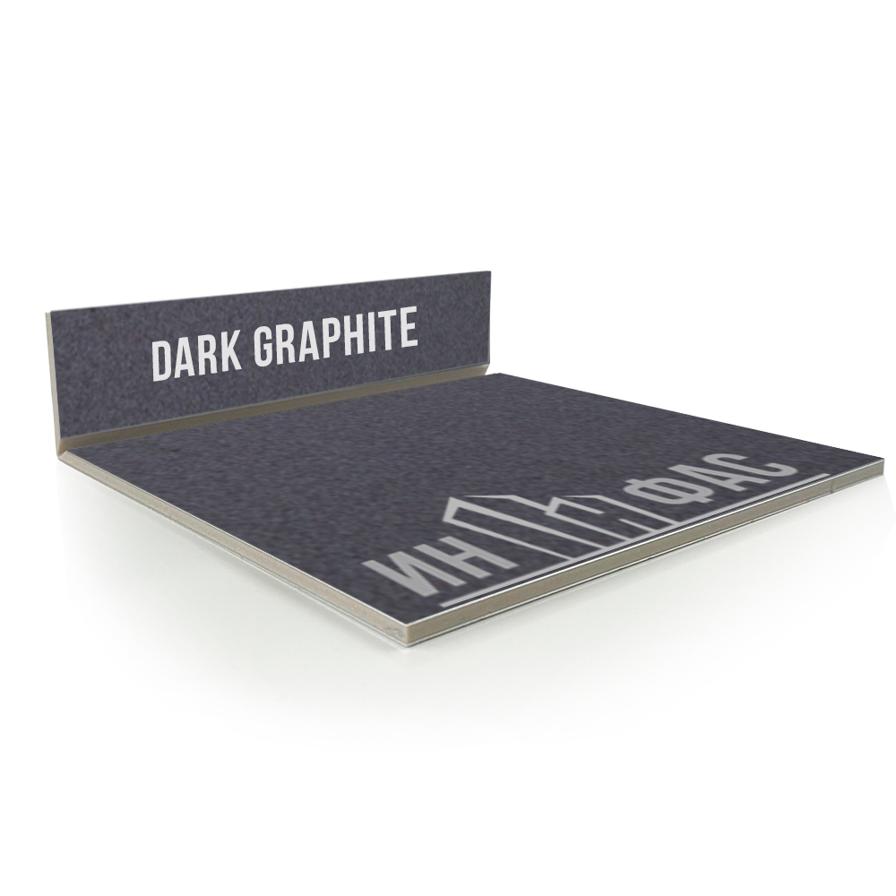 Композитные панели Alcotek dark graphite