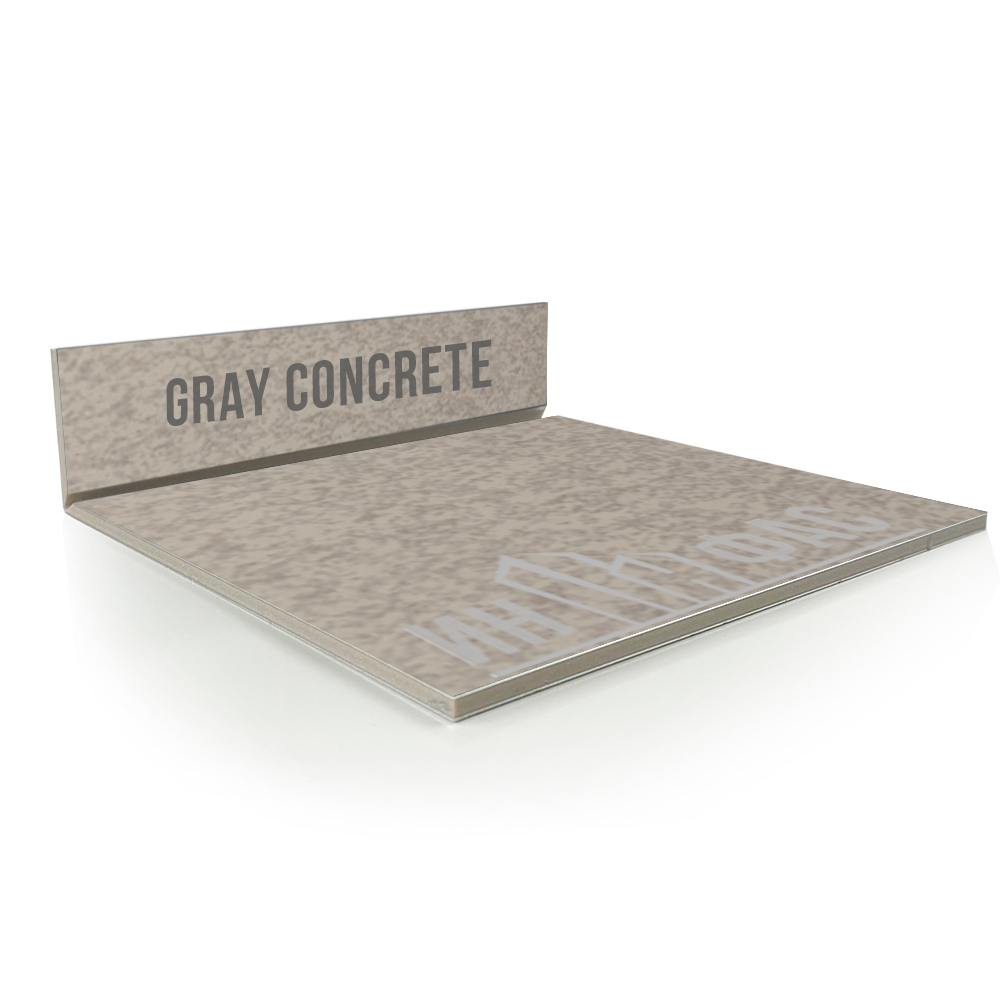 Композитные панели Alcotek gray concrete