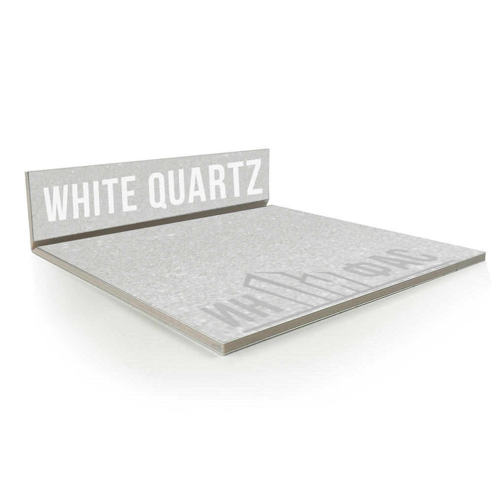 Композитные панели Alcotek white quartz