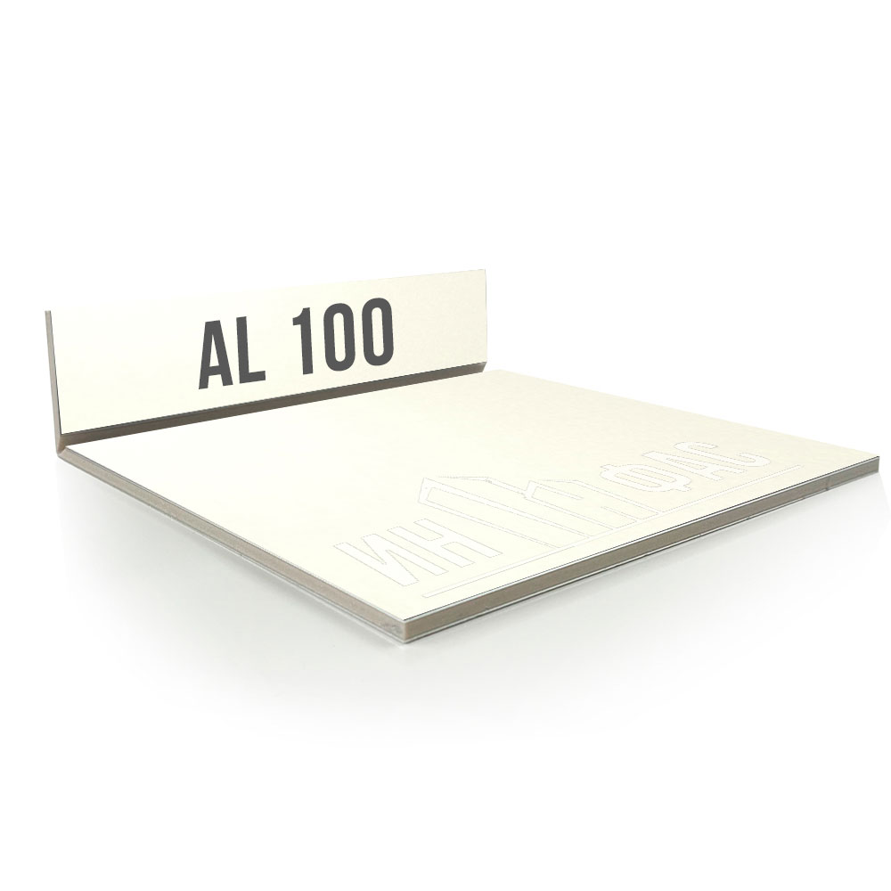 Композитные панели Alucobond 100 Pure White 10