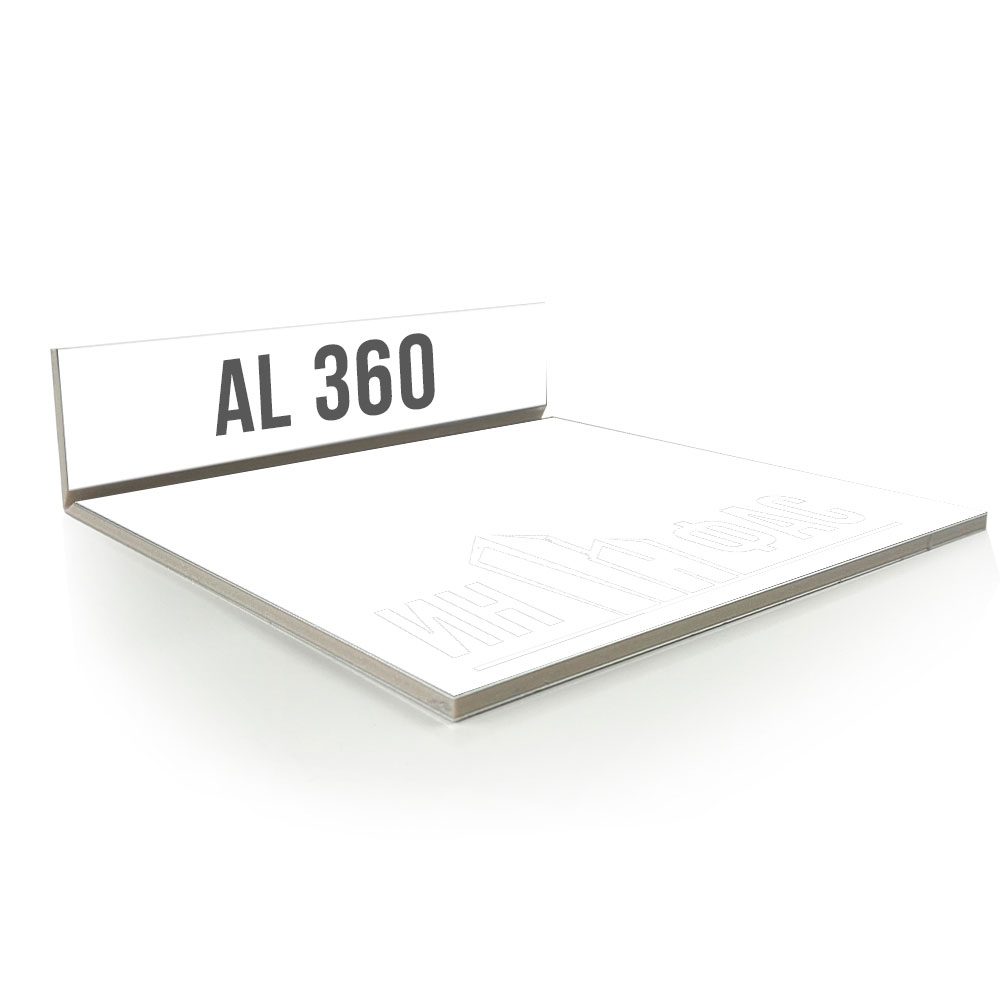 Композитные панели Alucobond 360 Traffic White