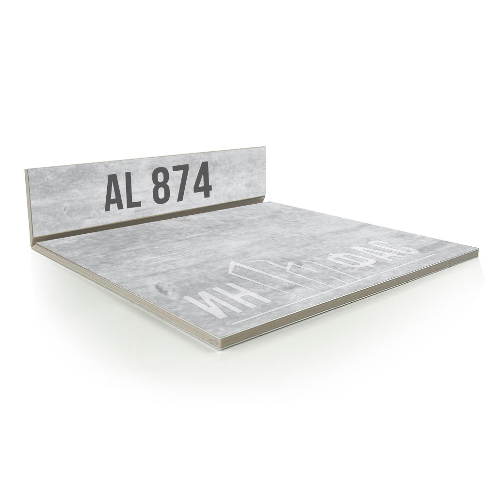 Композитные панели Alucobond 874 Rough Concrete
