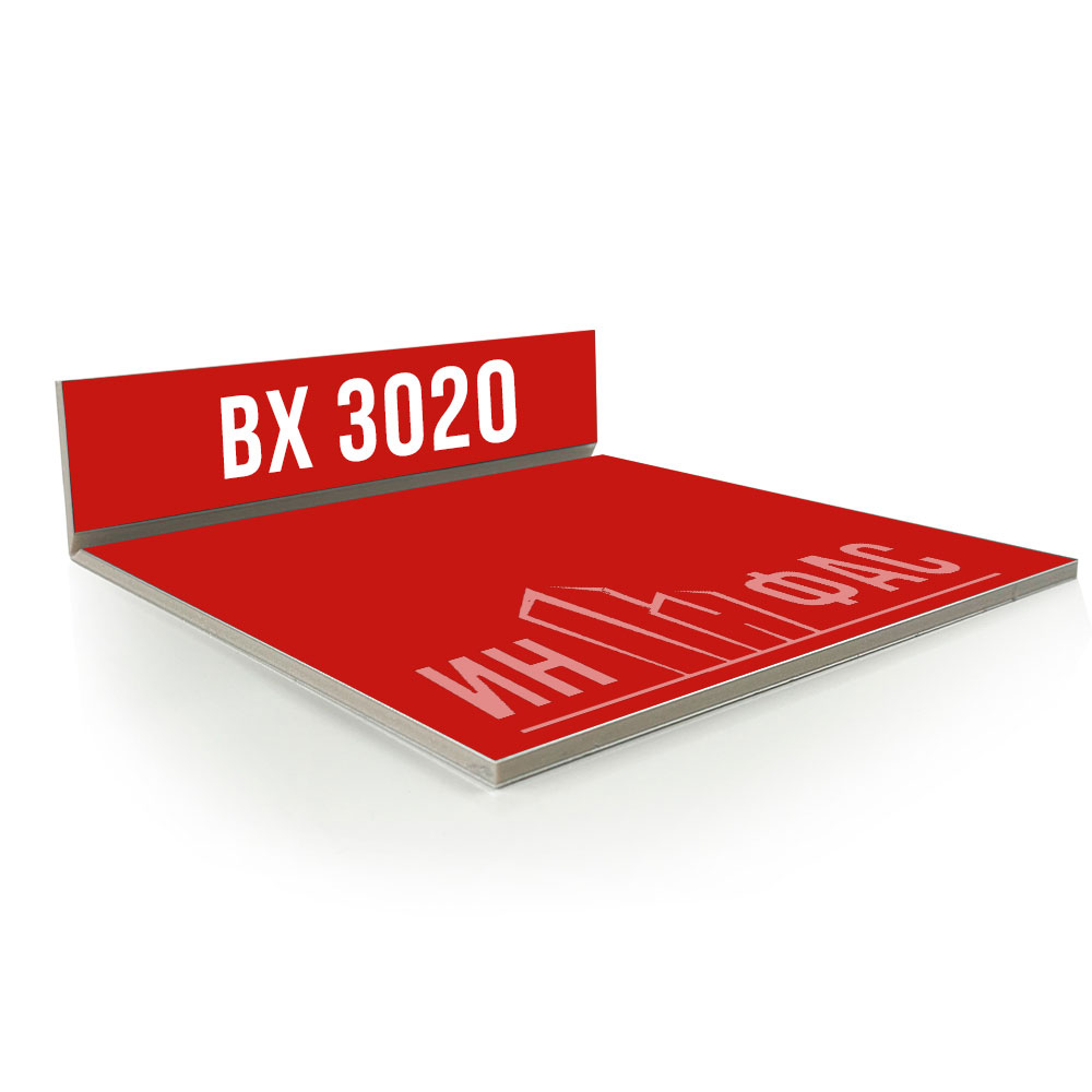 Композитные панели Bildex bx3020 Красный