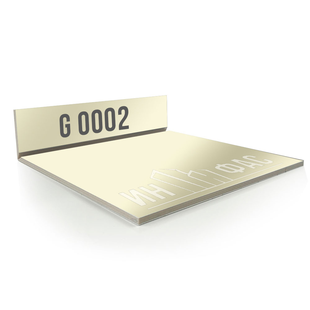 Композитные панели GoldStar G0002 Mirror Gold