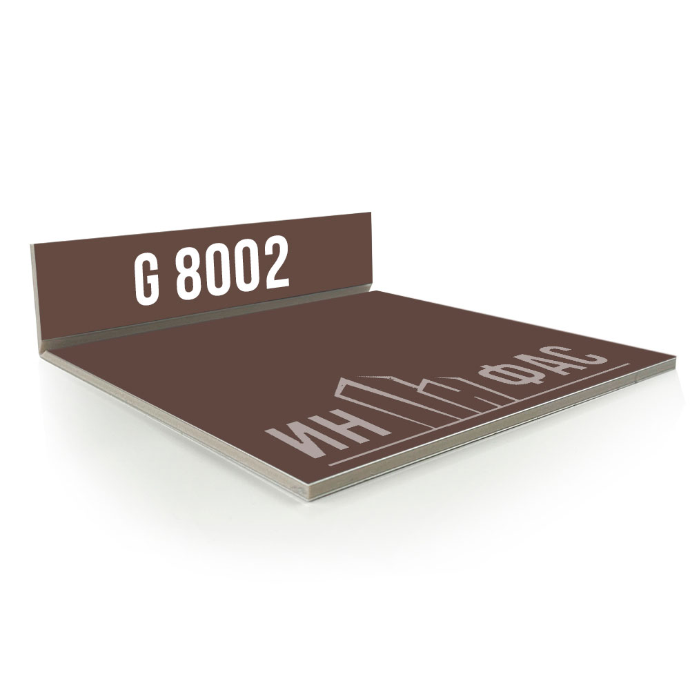 Композитные панели GoldStar G8002 Signal Brown