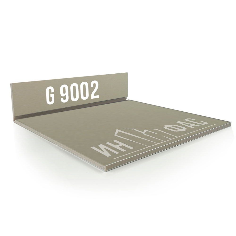 Композитные панели GoldStar G9002 Grey Silver