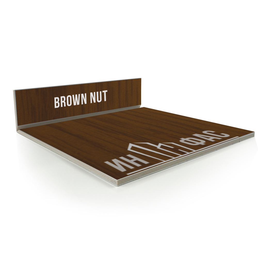 Композитные панели Alcotek brown nut