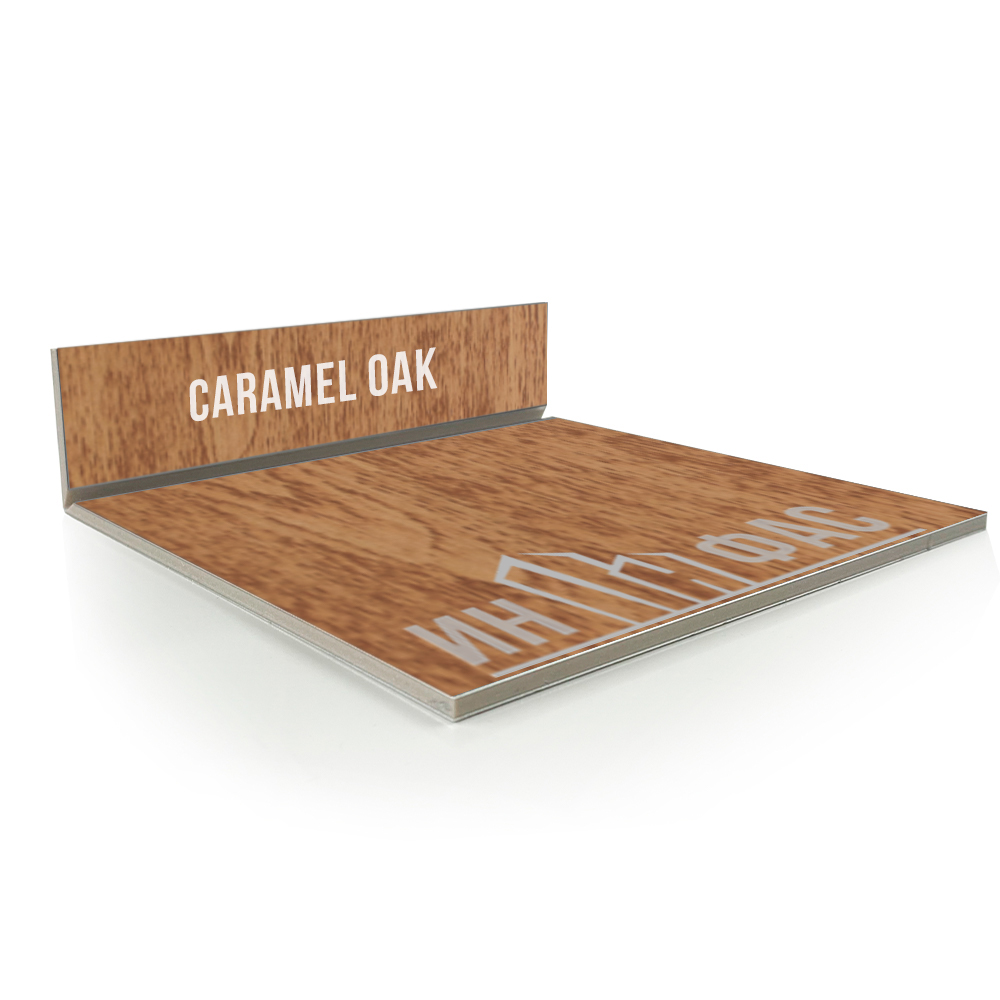 Композитные панели Alcotek caramel oak