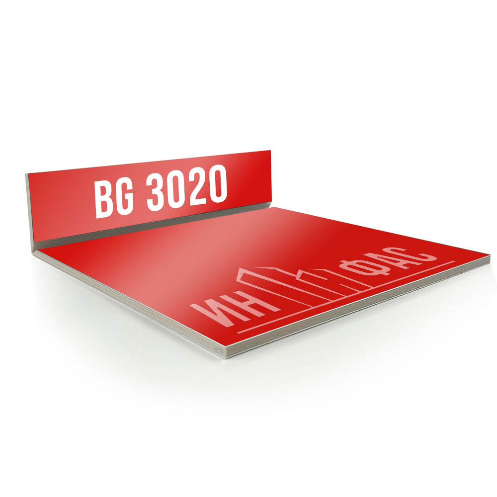 Композитные панели Bildex bg3020 Красный