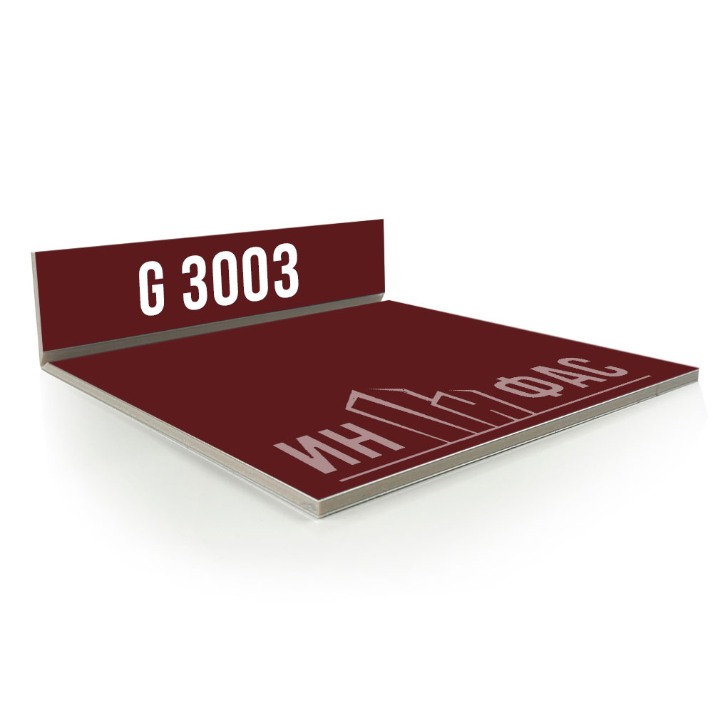 Композитные панели GoldStar G3003 Ruby Red