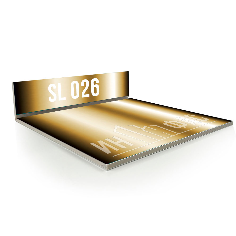 Композитные панели Sibalux sl026 Золотое зеркало