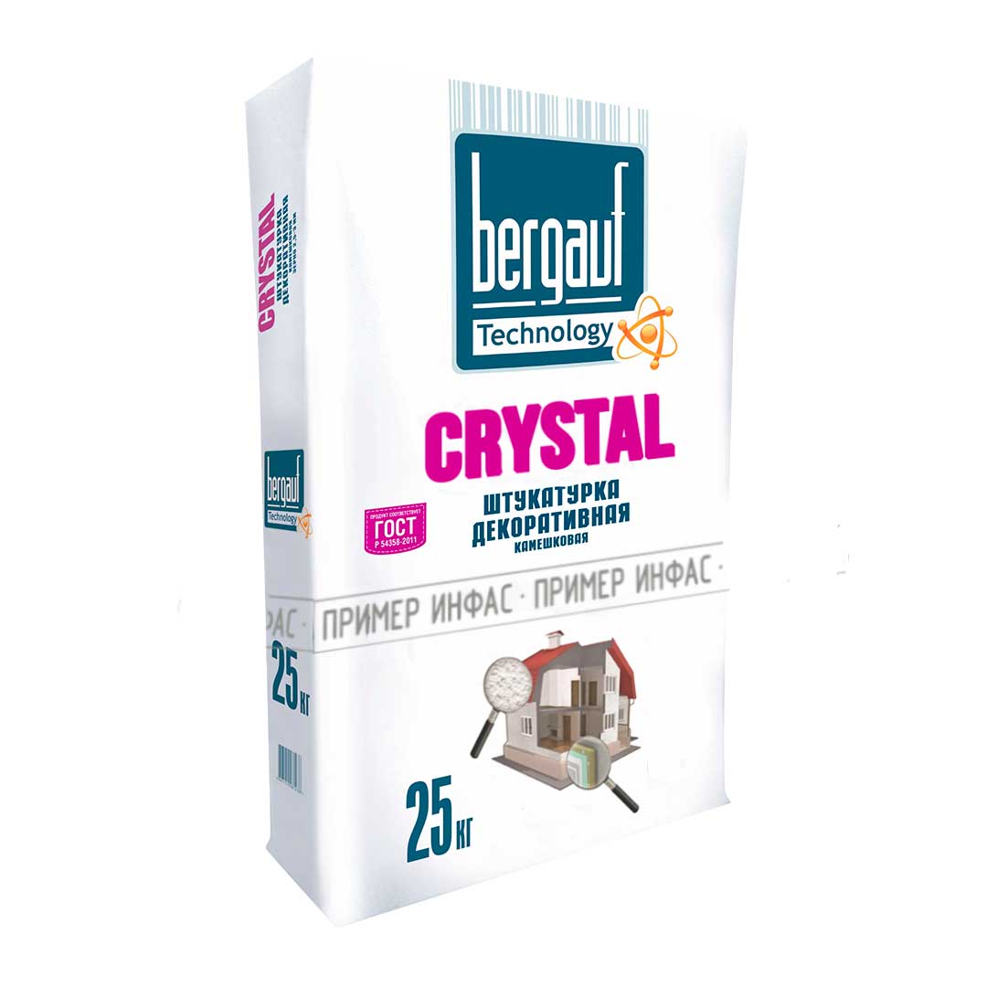 Штукатурка BERGAUF Crystal